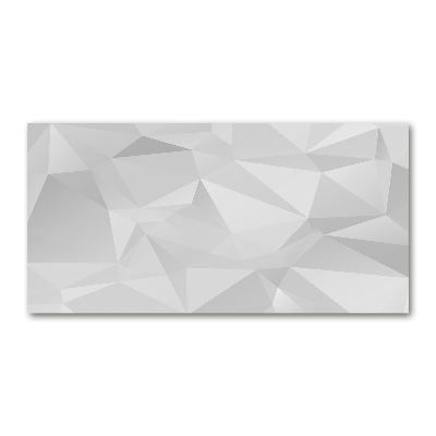 Foto glasbild Abstrakte Dreiecke