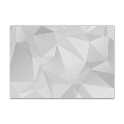 Foto glasbild Abstrakte Dreiecke