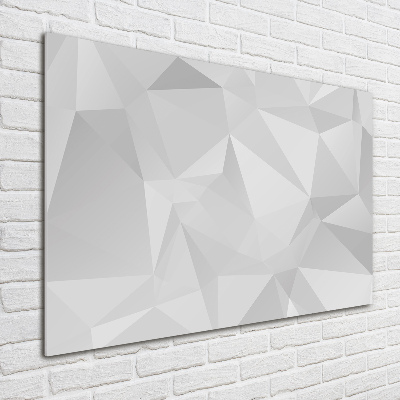 Foto glasbild Abstrakte Dreiecke