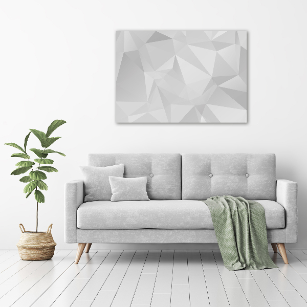 Foto glasbild Abstrakte Dreiecke