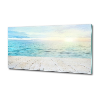 Foto glasbild Meer