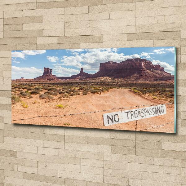 Bild auf glas Arizona, USA