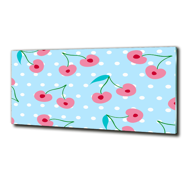 Bild auf glas Fruchtsymbole