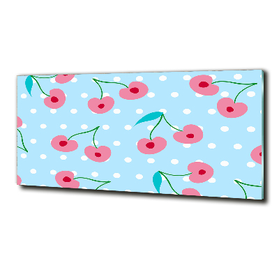 Bild auf glas Fruchtsymbole