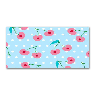 Bild auf glas Fruchtsymbole