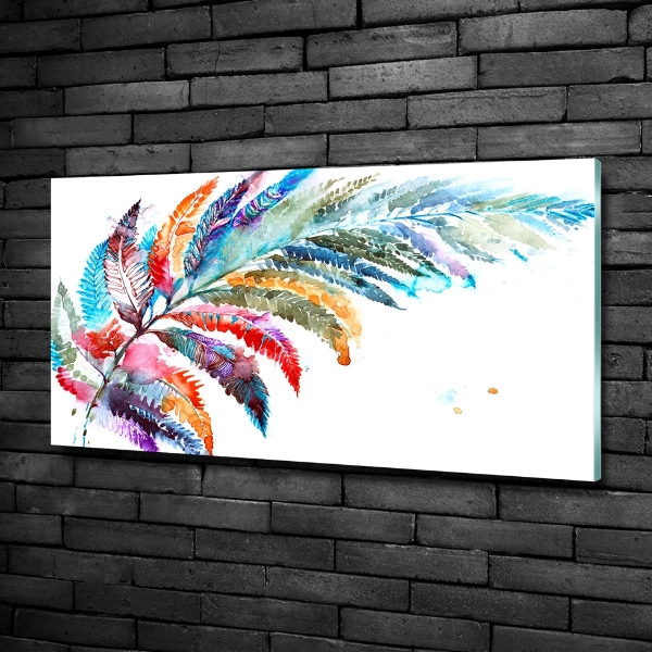 Foto glasbild Bunter Stift