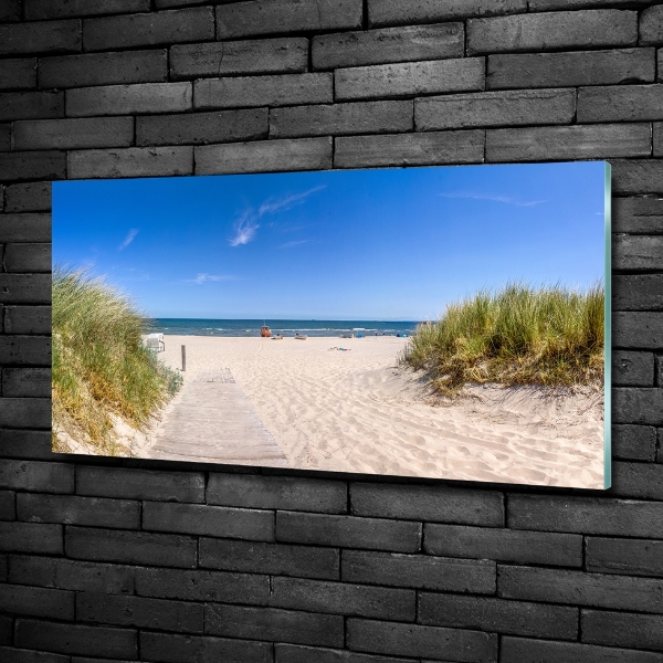 Bild auf glas Küstendünen