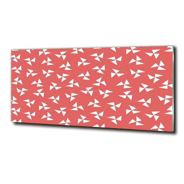 Foto glasbild Geometrischer Hintergrund