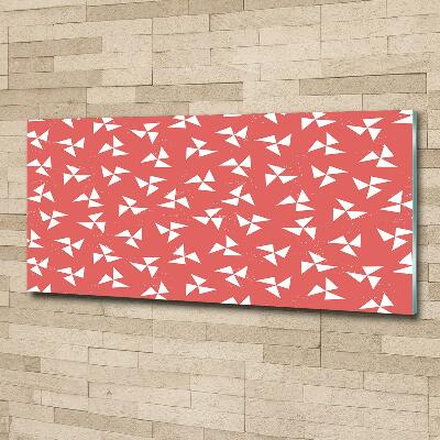 Foto glasbild Geometrischer Hintergrund