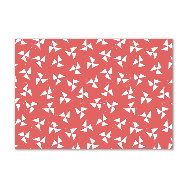 Foto glasbild Geometrischer Hintergrund