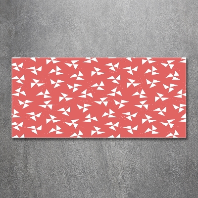 Foto glasbild Geometrischer Hintergrund