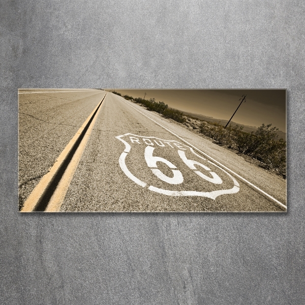 Bild auf glas Straße in Kalifornien