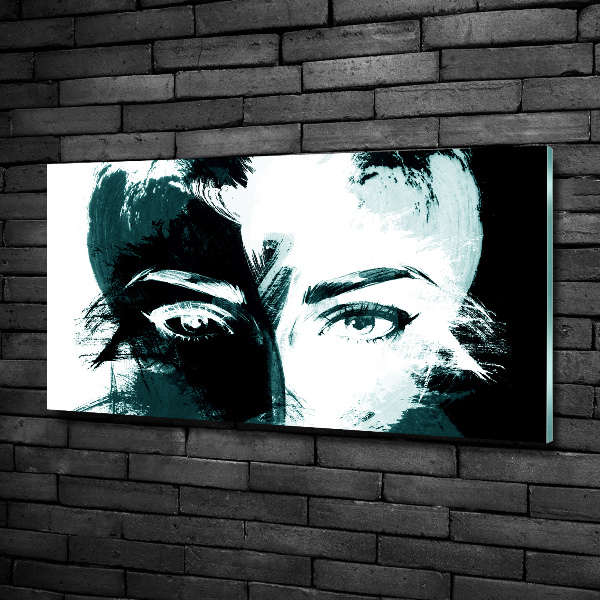 Bild auf glas Abstrakte Frau