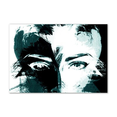 Bild auf glas Abstrakte Frau