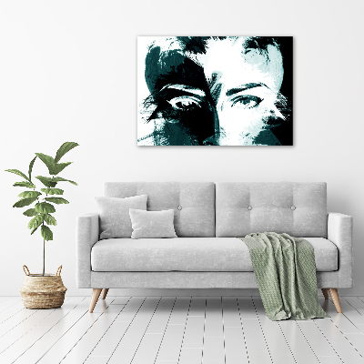 Bild auf glas Abstrakte Frau