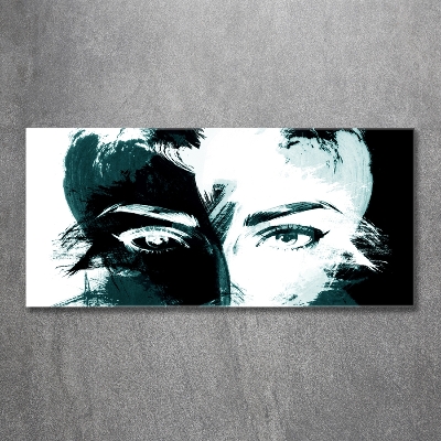 Bild auf glas Abstrakte Frau