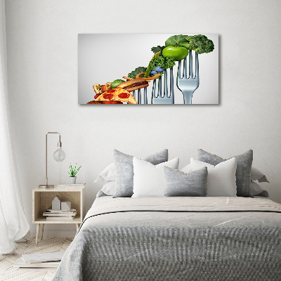 Foto glasbild Fortschritte bei der Diät