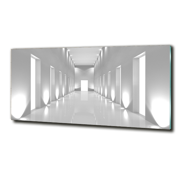 Foto glasbild Korridor