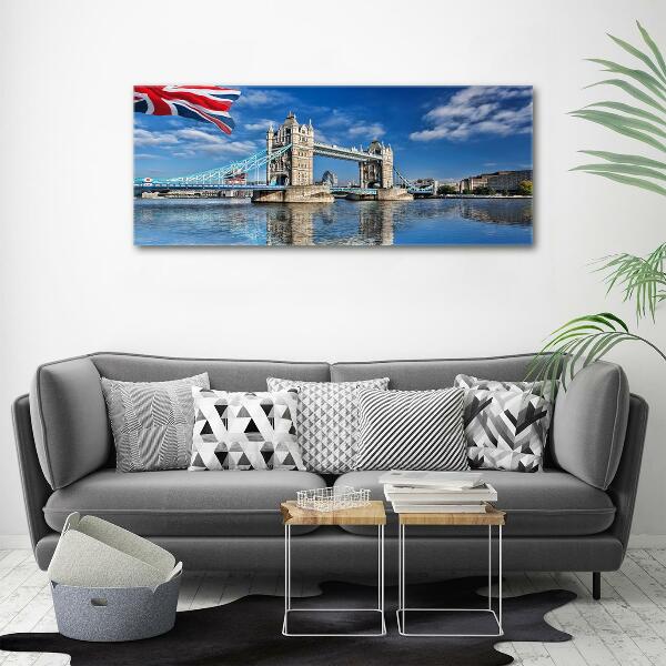 Foto glasbild Tower Bridge London