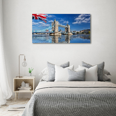 Foto glasbild Tower Bridge London