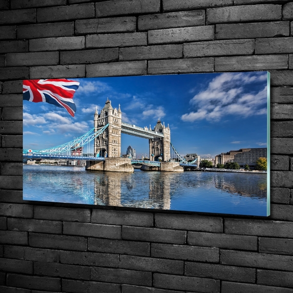 Foto glasbild Tower Bridge London
