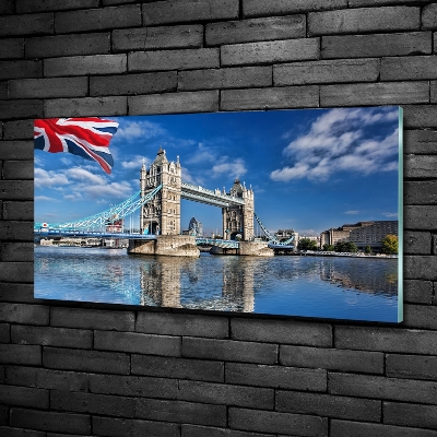 Foto glasbild Tower Bridge London