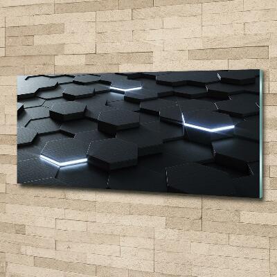 Glasbild Abstraktion