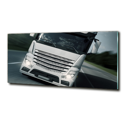 Bild auf glas LKW