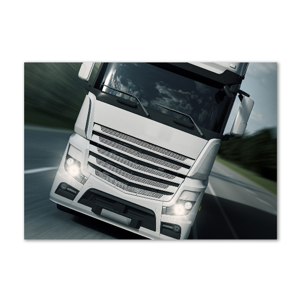 Bild auf glas LKW