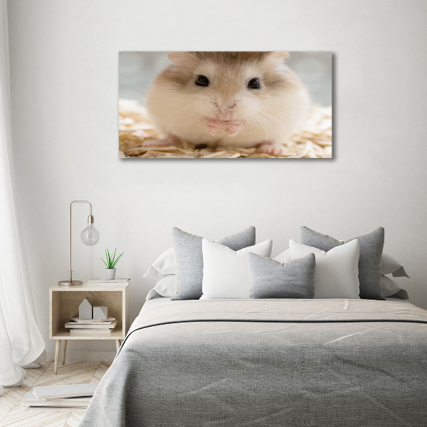 Foto glasbild Hamster