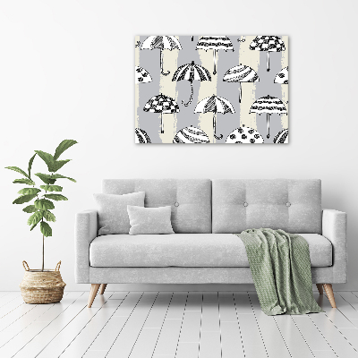 Bild auf glas Regenschirme