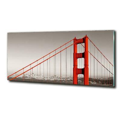 Bild auf glas San Francisco Brücke