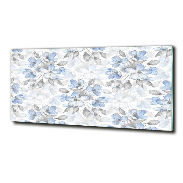 Foto glasbild Zarte Blüten