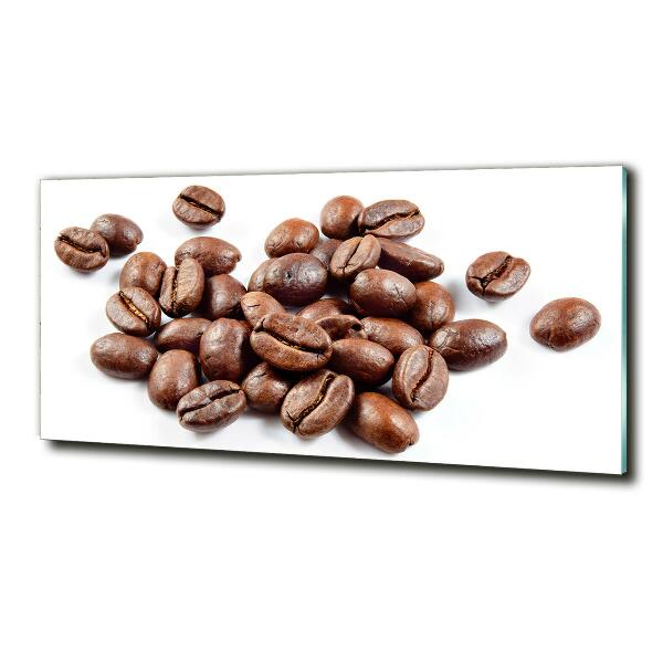 Foto glasbild Kaffeebohnen