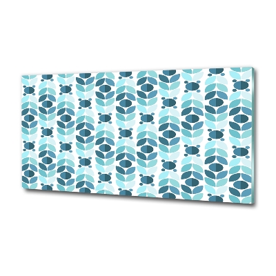 Glasbild Geometrischer Hintergrund