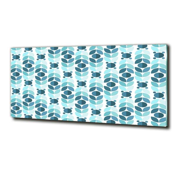 Glasbild Geometrischer Hintergrund