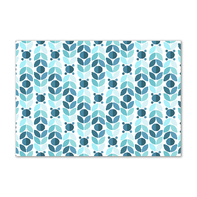 Glasbild Geometrischer Hintergrund