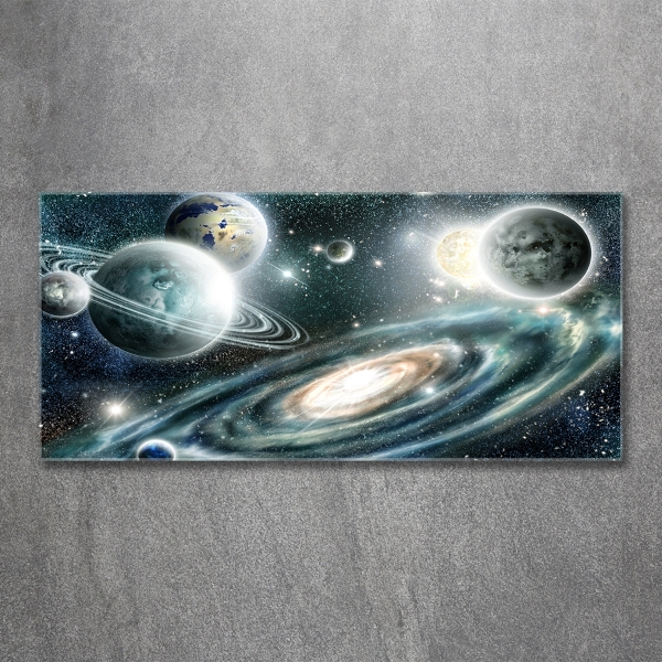 Glasbild Sonnensystem