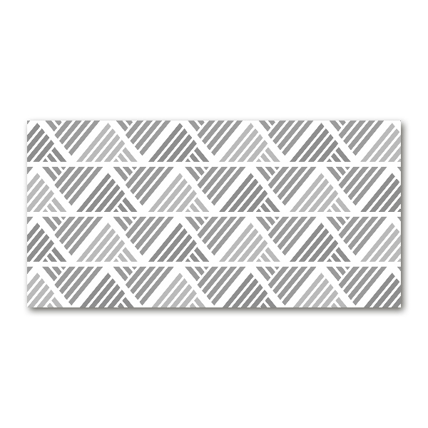 Glasbild Geometrischer Hintergrund