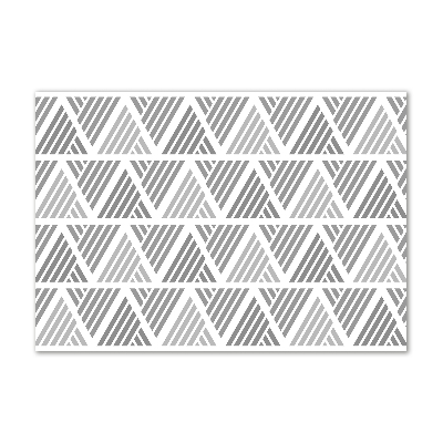 Glasbild Geometrischer Hintergrund