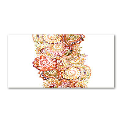 Foto glasbild Ornamente