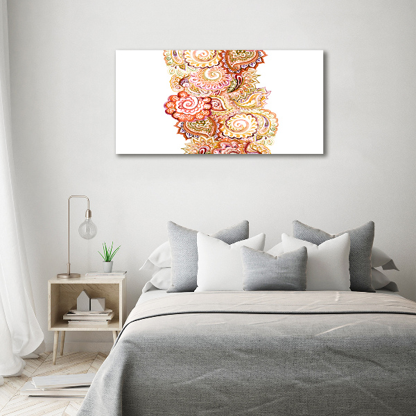 Foto glasbild Ornamente