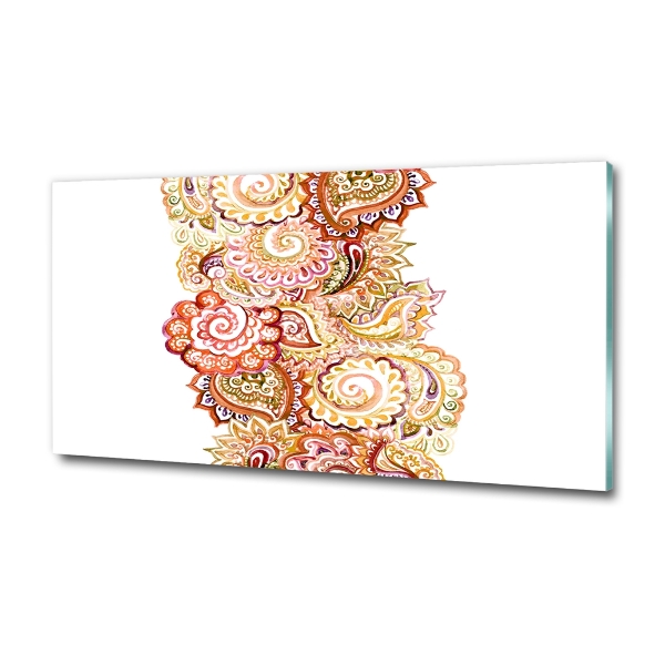 Foto glasbild Ornamente