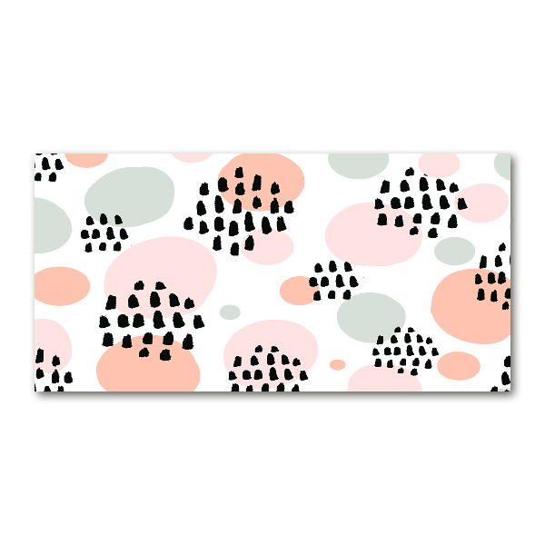 Glasbild Abstrakter Hintergrund