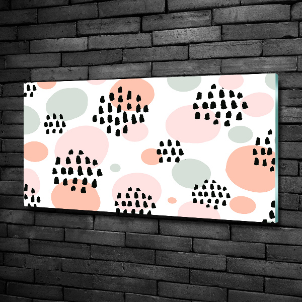 Glasbild Abstrakter Hintergrund