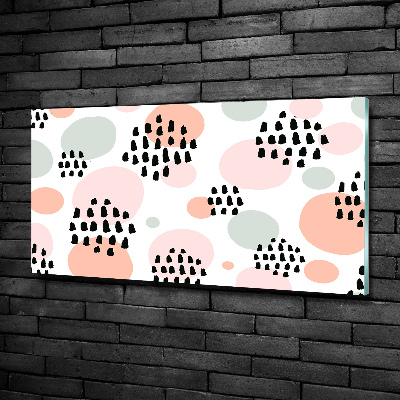 Glasbild Abstrakter Hintergrund