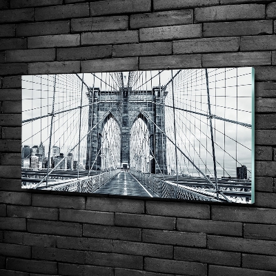 Bild auf glas Brooklyn Bridge