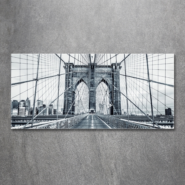Bild auf glas Brooklyn Bridge