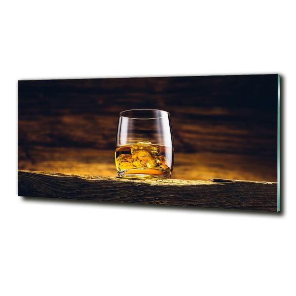Glasbild Bourbon im Glas