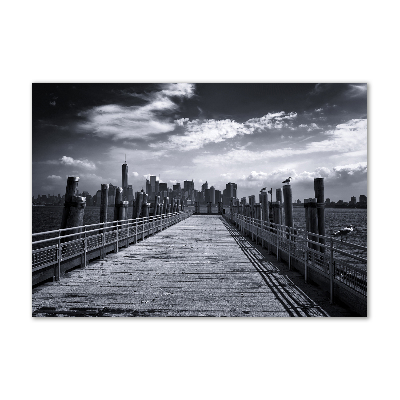 Bild auf glas New Yorker Panorama